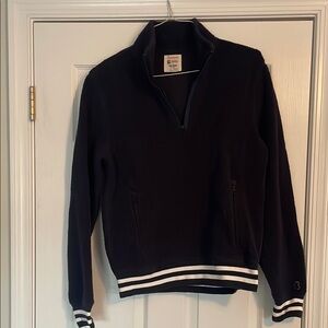 Champion x Todd Snyder men’s navy Polartec fleece